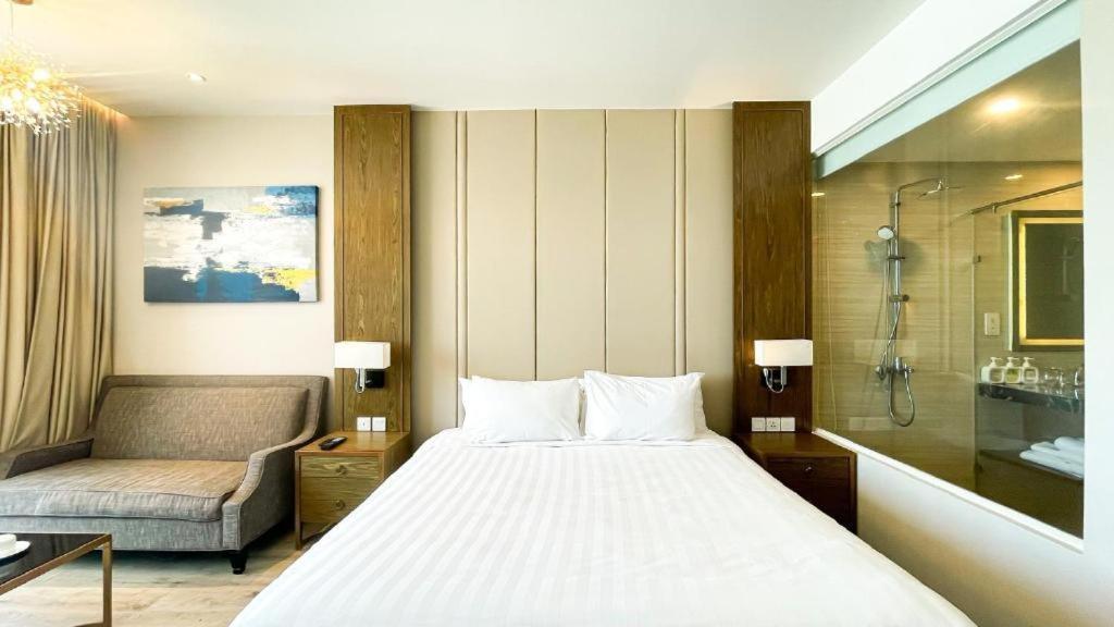 Luxury Seaview Panorama Nha Trang By Luna Exteriör bild